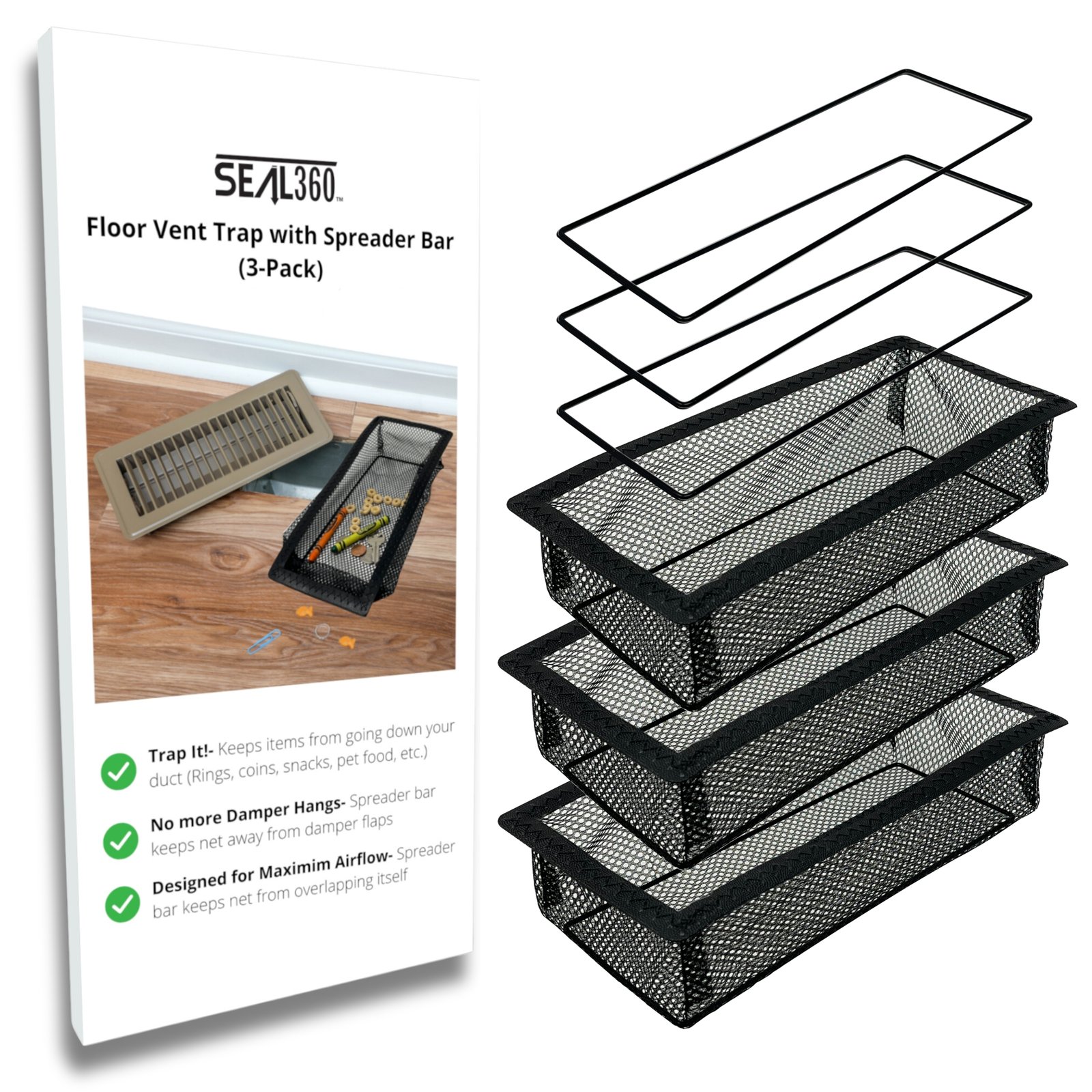 SEAL360 Floor Vent Trap